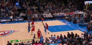 NBA: Sędziowie nie zobaczyli błędu Duranta. To dało Rockets kolejną szansę