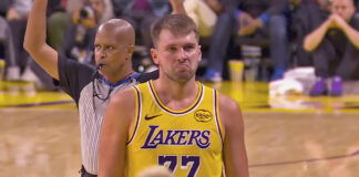 Wyniki NBA: 41 punktów Doncicia, 33 Shaia, triple-double Jokicia Luka Doncić – rozgrywający Los Angeles Lakers