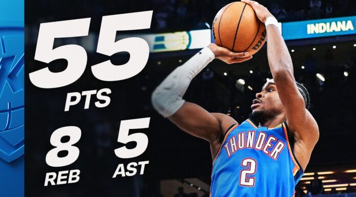 Wyniki NBA: 55 punktów Shaia i znów 2 dogrywki OKC! 50 punktów Gordona przeciwko Warriors!