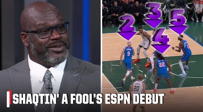 NBA: Pierwsze Shaqtin’ A Fool po przeprowadzce do nowej stacji