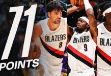 Wyniki NBA: 51 punktów Markkanena, przełamanie Rockets, Portland zaskoczyło Lakers!