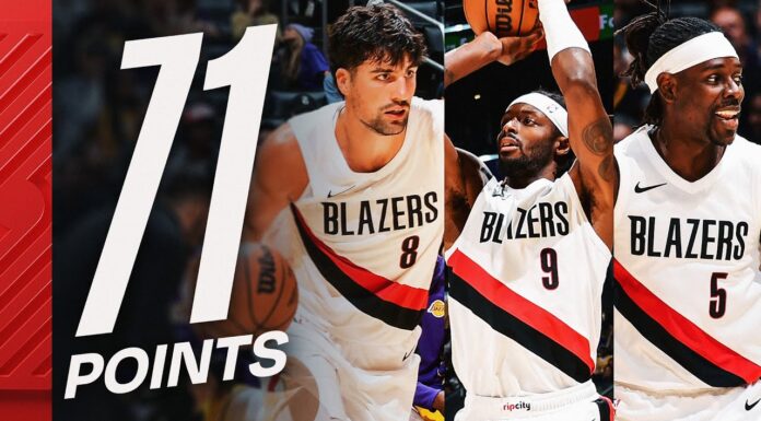 Wyniki NBA: 51 punktów Markkanena, przełamanie Rockets, Portland zaskoczyło Lakers!