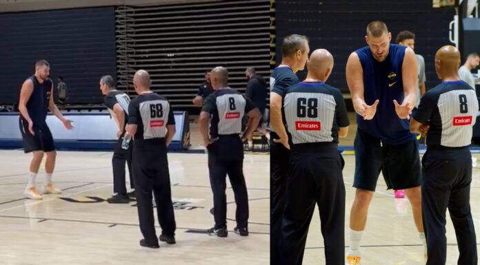 NBA: Jokić prowadził wykład dla sędziów!?