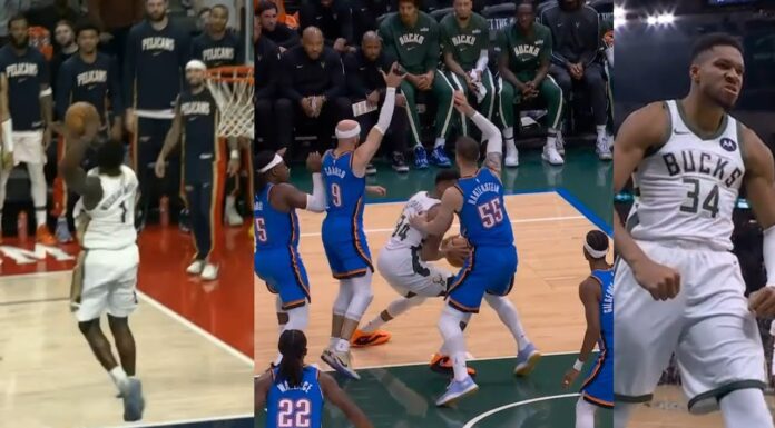 NBA: Wsad 360 Ziona! I do tego ta akcja Giannisa