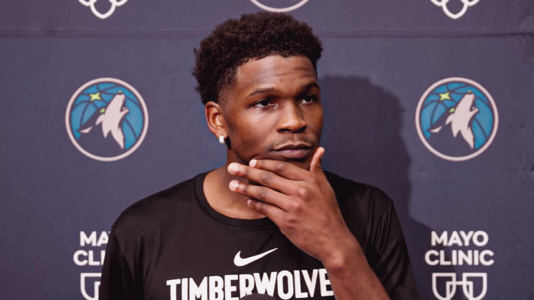 anthony edwards timberwolves