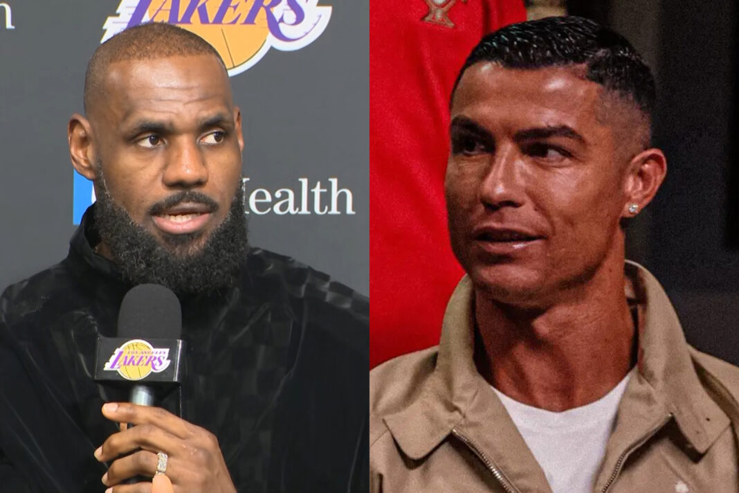 cristiano ronaldo lebron james
