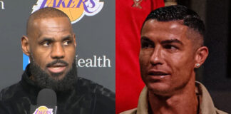 NBA: Cristiano Ronaldo jednocześnie podziwia i naśmiewa się z LeBrona