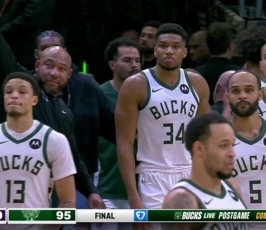 NBA: Giannis odebrał piłkę dla… koszykarza Lakers