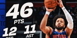 Wyniki NBA: 46 punktów lidera Pistons! Szalona końcówka w Dallas i niesamowita w Miami!