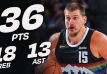 Wyniki NBA: Kontuzja Giannisa, 39 punktów Maxeya, niesamowite triple-double Jokicia to za mało na Bulls