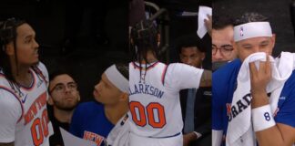 NBA: Clarkson rozbawił ławkę Knicks. Nie mogli się powstrzymać od śmiechu