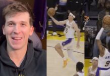 NBA: Bronny poleciał wysoko. Reaves pierwszy w historii, ale z uśmiechem