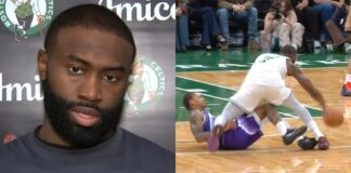 NBA: Jaylen Brown nie wytrzymał. Sędziowie popełnili błąd?