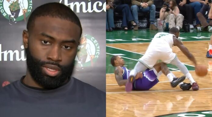 NBA: Jaylen Brown nie wytrzymał. Sędziowie popełnili błąd?