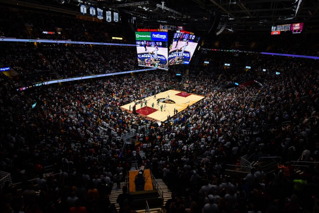 hala koszykówka NBA basketball arena widownia