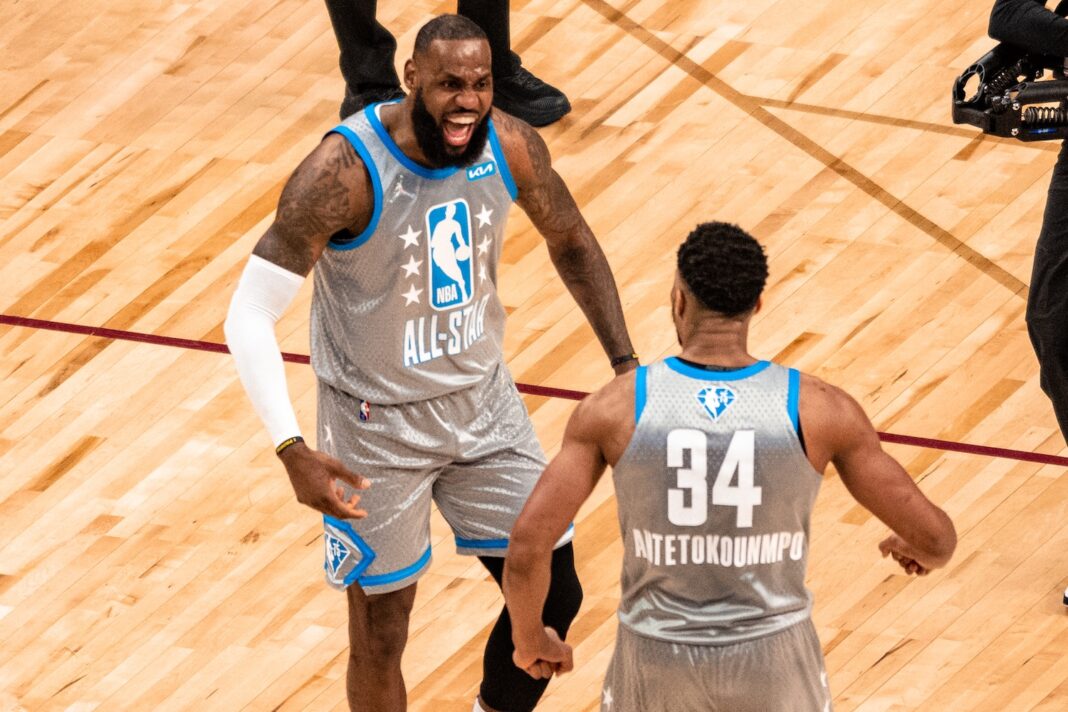 Giannis LeBron Mecz Gwiazd NBA All Star Game