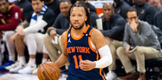 Wyniki NBA: 70 punktów duetu Towns-Brunson, Jokić z triple-double pokonany! Bójka w Nowym Orleanie. Wpadki Spurs i Timberwolves