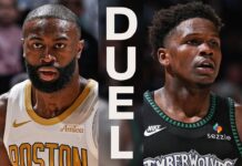 Wyniki NBA: Game-winnery Edwardsa i Siakama, koniec serii Raptors, świetny Flagg