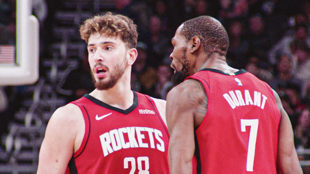 alperen sengun kevin durant rockets