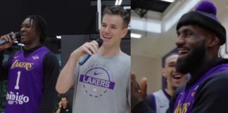 NBA: LeBron James świętował 41. urodziny. Tak go zaskoczyli na treningu