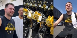 NBA: Luka Doncić wydał milion złotych na prezenty dla zawodników i pracowników Lakers