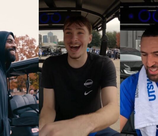 NBA: Kyrie Irving podobnie jak Luka Doncić — sprezentował swoim kolegom wózki, z tym że golfowe