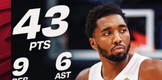 Wyniki NBA: 43 punkty Mitchella, potężne starcie Davisa z Jokiciem, Lakers zdemolowani