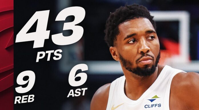 Wyniki NBA: 43 punkty Mitchella, potężne starcie Davisa z Jokiciem, Lakers zdemolowani