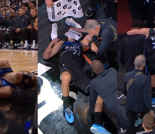 NBA: Groźny upadek gwiazdy Magic! Jego reakcja mówiła wszystko