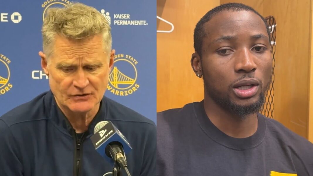 steve kerr jonathan kuminga