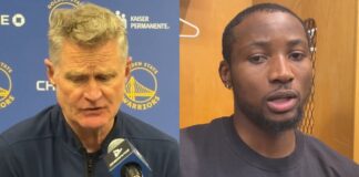 NBA: Kuminga zdrowy, ale poza rotacją. Co stoi za decyzją Kerra?