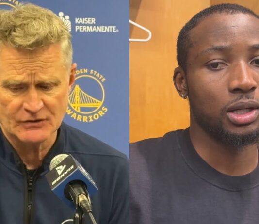 NBA: Kuminga zdrowy, ale poza rotacją. Co stoi za decyzją Kerra?