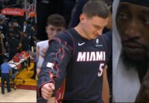 NBA: Koszmarny upadek gracza Heat! Źle to wyglądało!