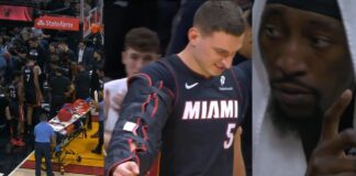 NBA: Koszmarny upadek gracza Heat! Źle to wyglądało!