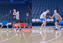 NBA: Młody talent z OKC widziany na parkiecie. A niedawno rozpoczął chemioterapię!