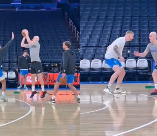 NBA: Młody talent z OKC widziany na parkiecie. A niedawno rozpoczął chemioterapię!