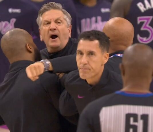 NBA: Trener Timberwolves wyrzucony z meczu po 6 minutach! Tylko czy to na pewno on zawinił?