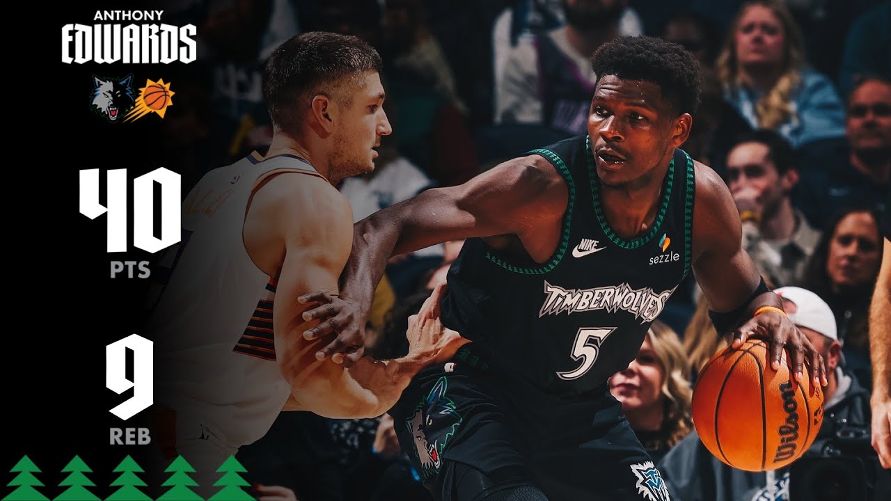 Wyniki NBA: Rekord kariery Harpera i triple-double Derika Queena. 40 punktów Edwardsa