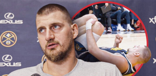 NBA: Nikola Jokić kontuzjowany! To może być koniec sezonu!