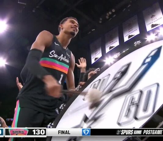 NBA: Wembanyama zapoczątkował w San Antonio nową tradycję