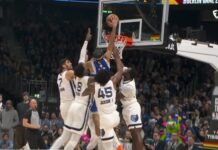 Wyniki NBA: Wygrana Magic po zaciętym meczu w Berlinie, brutalny wsad Blacka!