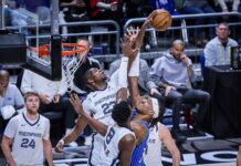 Wyniki NBA: 40 punktów Shaia, kompromitacja w derbach Nowego Jorku