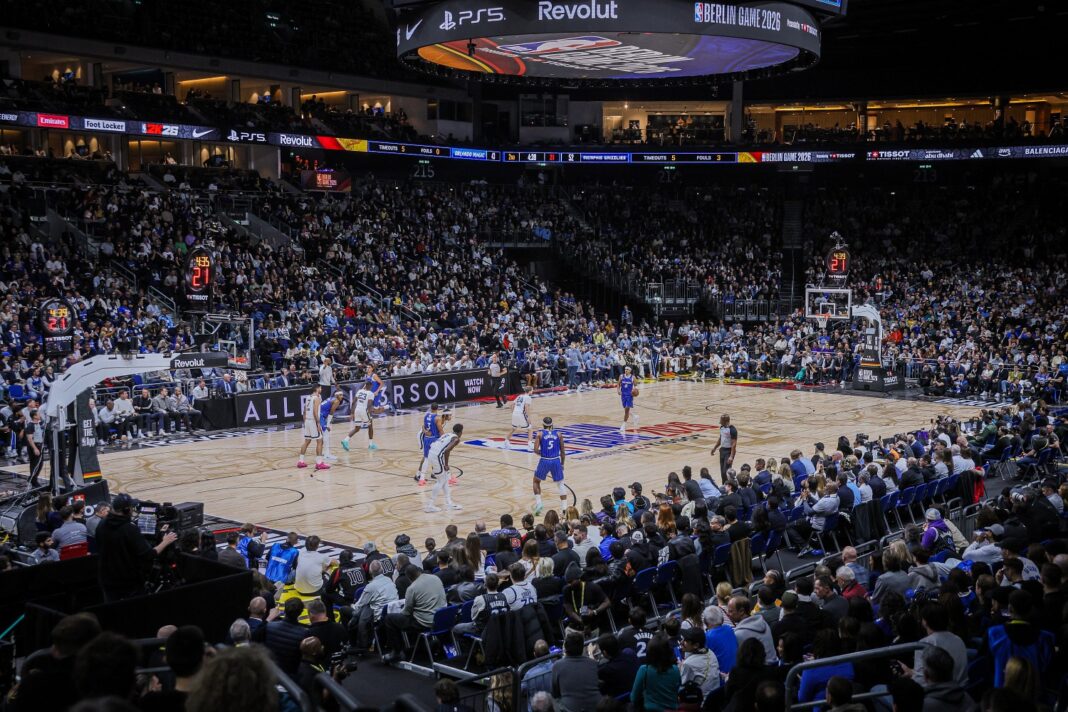 hala mecz NBA arena kibice boisko basket