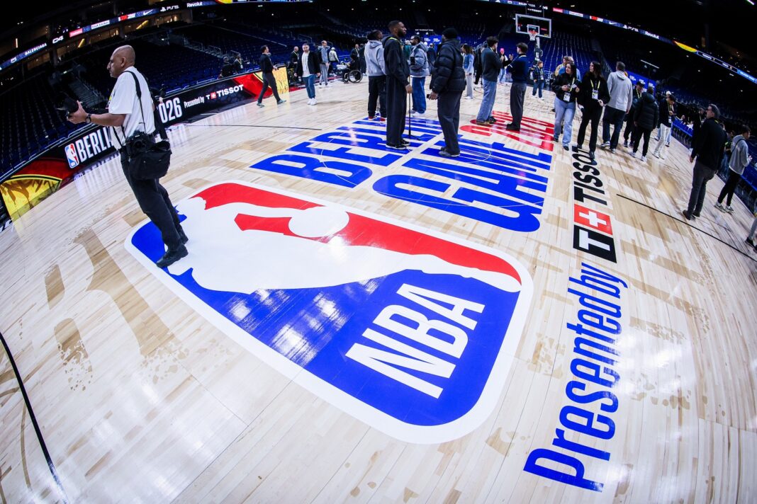parkiet hala media boisko kosz basket NBA