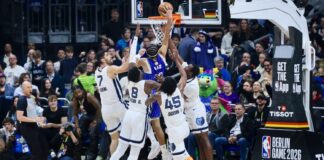 NBA: Wsad roku w Berlinie? Zapakował nad 4 obrońcami!