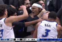 Wyniki NBA: Dwa buzzery na zwycięstwo! 46 punktów Shaia. Pojedynek Curry’ego z Giannisem, Spurs lepsi od Lakers!