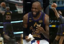 NBA: Pokaz wsadów LeBrona w Waszyngtonie! Bronny jeszcze poprawił!