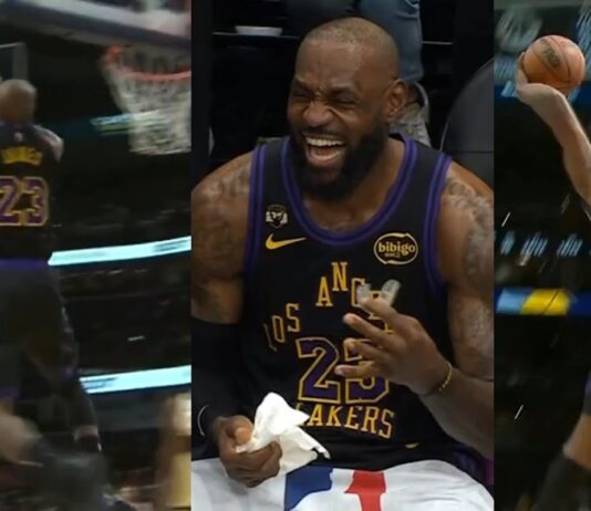 NBA: Pokaz wsadów LeBrona w Waszyngtonie! Bronny jeszcze poprawił!