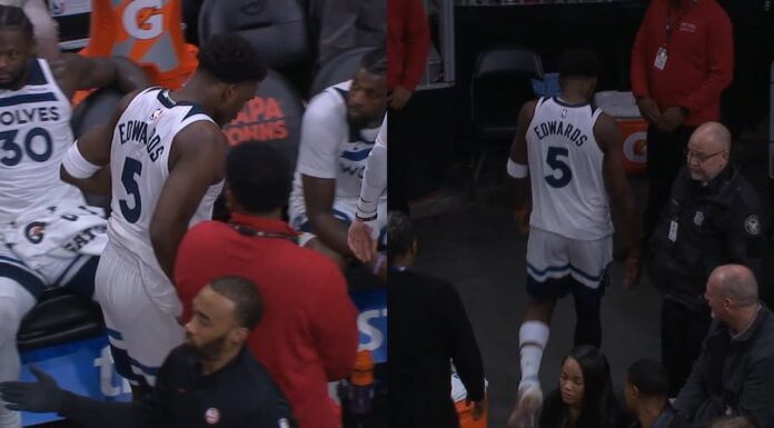 NBA: Tak zachowuje się lider? Edwards podpadł trenerowi po tym, co zrobił