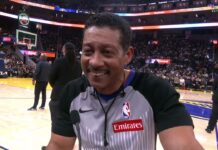 NBA: Uraz, który uciszył halę… i sędzia, którego uwielbiają kibice
